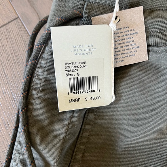 NWT Faherty Traveler Pant - Picture 11 of 11